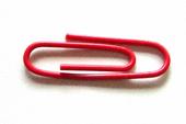 one red paperclip profile picture