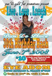 6/7 DUNDEPLACE BDAY BASH ADVANCED TKTS $10 profile picture