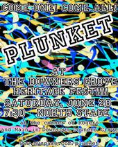 PLUNKET @ Downers Grove HERITAGE FEST 6/28 @ 7:30 profile picture