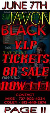 VIP pass Now on Sale 813.446.2874 / 727.902.4034 profile picture