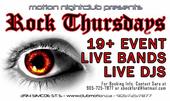 Rock Thursdays at Motion Nightclub profile picture