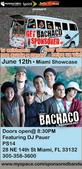 Bachaco @ PS14 on June 12th!!!! profile picture