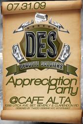 DEADEYE SOLDIERS APPRECIATION PARTY 7/31 @CAFEALTA profile picture