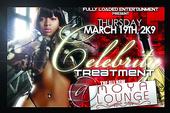 CELEBRITY TREATMENT" MOYA THURS MARCH 19 profile picture