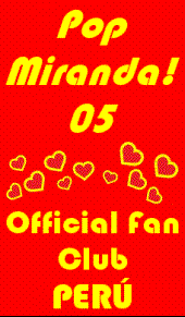 Official Fan Club Pop Miranda! 05 PerÃº profile picture