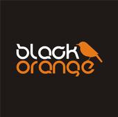 black orange profile picture