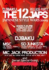 DJ BAKUã€ŒTHE 12JAPSã€RELEASE PARTY 07.31 at O-EA profile picture