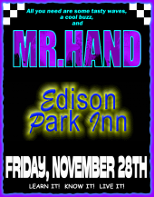 MR. HAND November 28th @ The Edison Park Inn profile picture