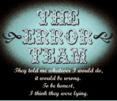 The Error Team profile picture