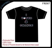 Get your Obama "Vote for change shirts" profile picture