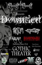 DOWNTIED THIS SATURDAY AT THE GOTHIC THEATRE!!! profile picture