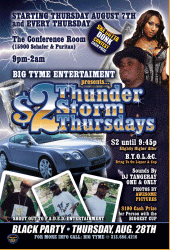 "$2 THUNDERSTORM THURSDAYS STARTING AUG 7TH @ profile picture