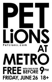 Pet Lions profile picture