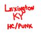 Lexington KY punk and hardcore profile picture